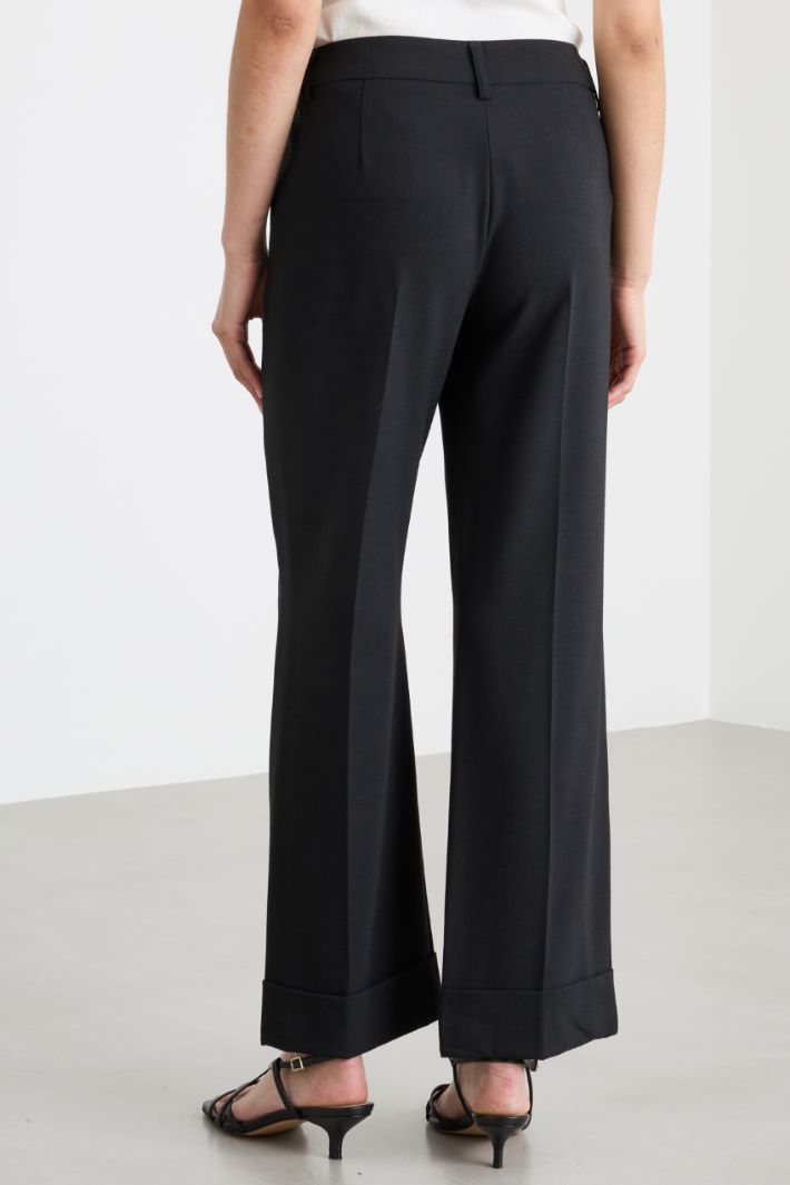 Pantalone con fondo flare Intrend - 4