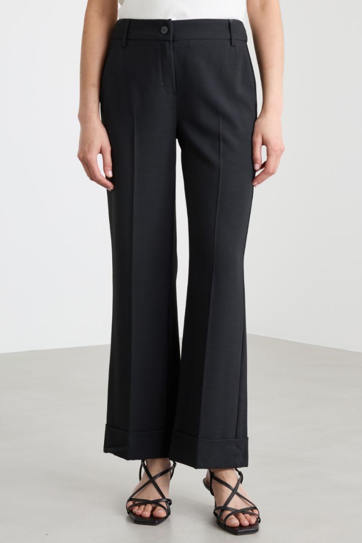 Pantalone con fondo flare Intrend - 2