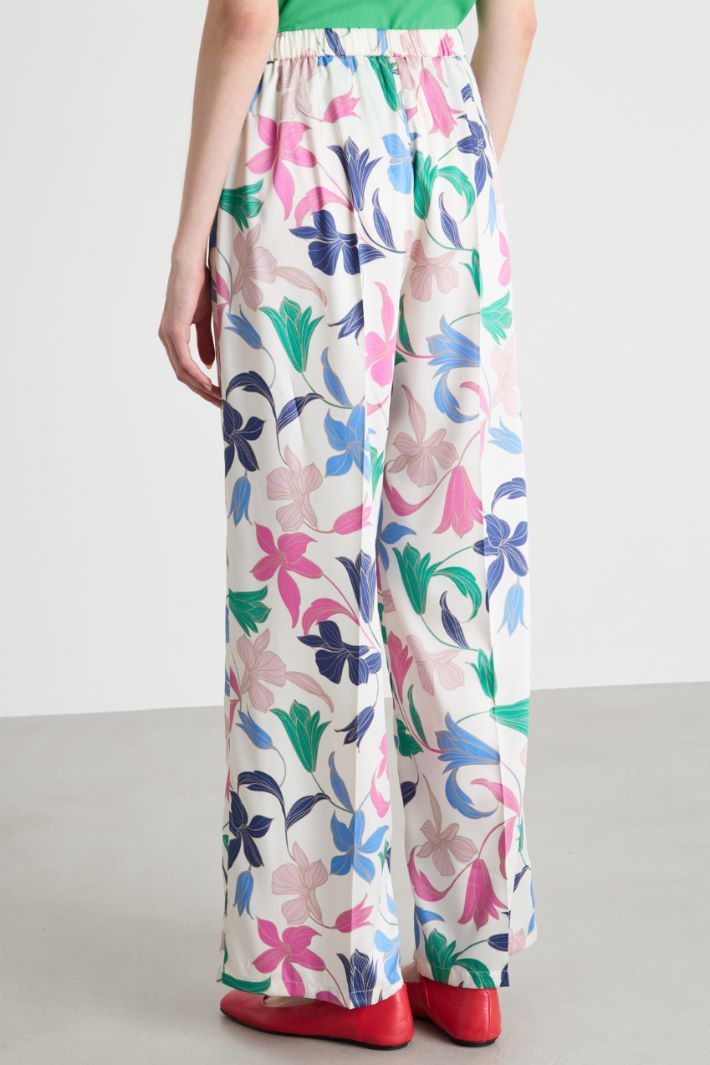 Straight-fit twill trousers Intrend - 4