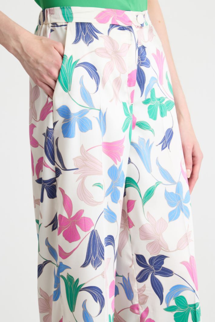 Straight-fit twill trousers Intrend - 3