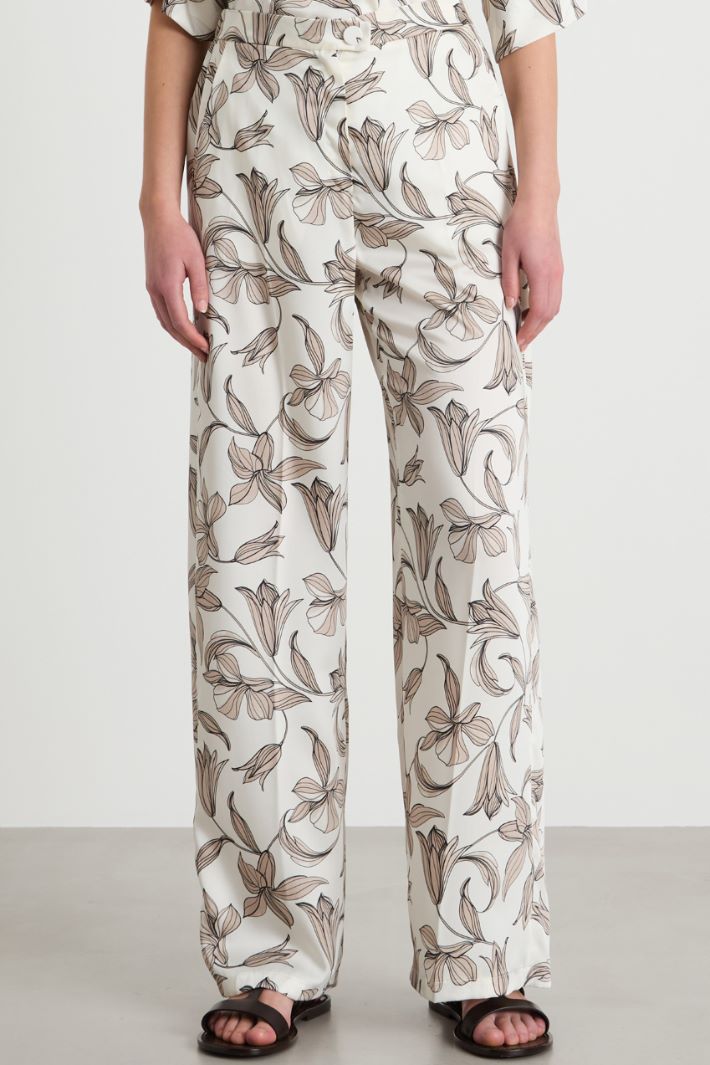 Straight-fit twill trousers Intrend - 2