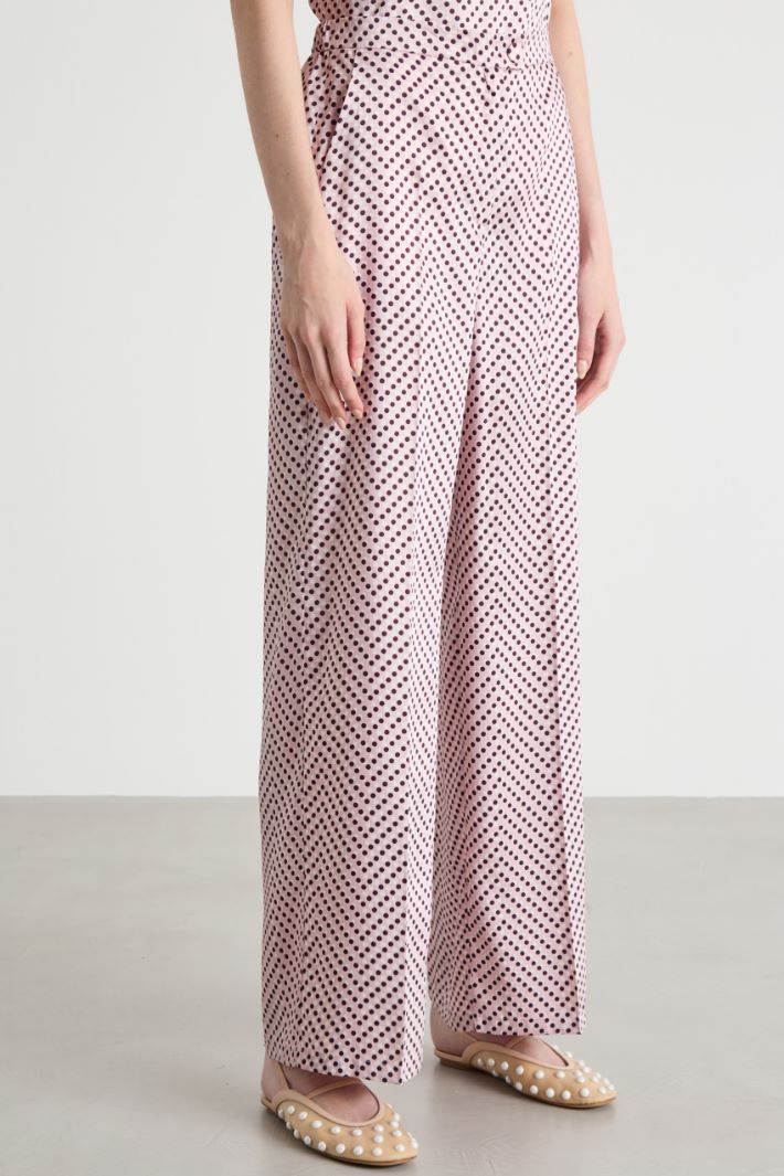 Straight-fit twill trousers Intrend - 2