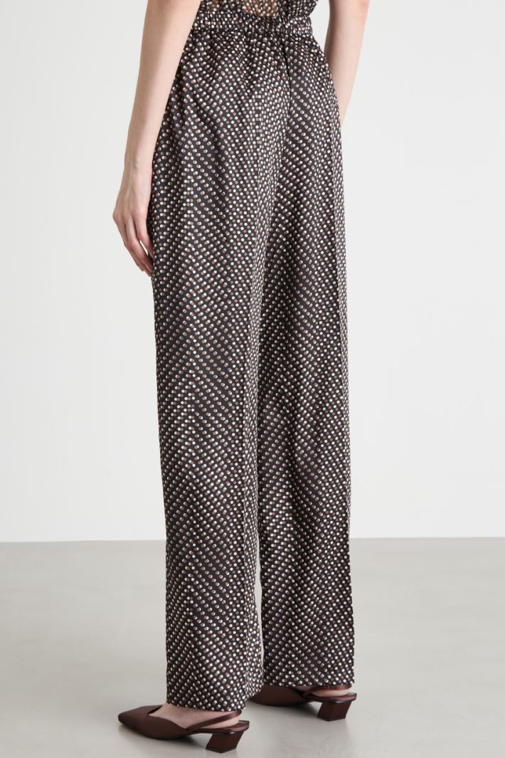 Pantalone dritto in twill Intrend - 4