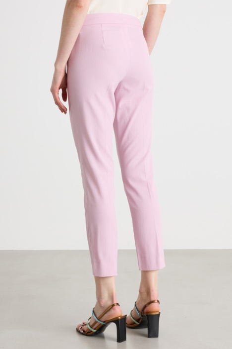 Pantalone slim in faille stretch