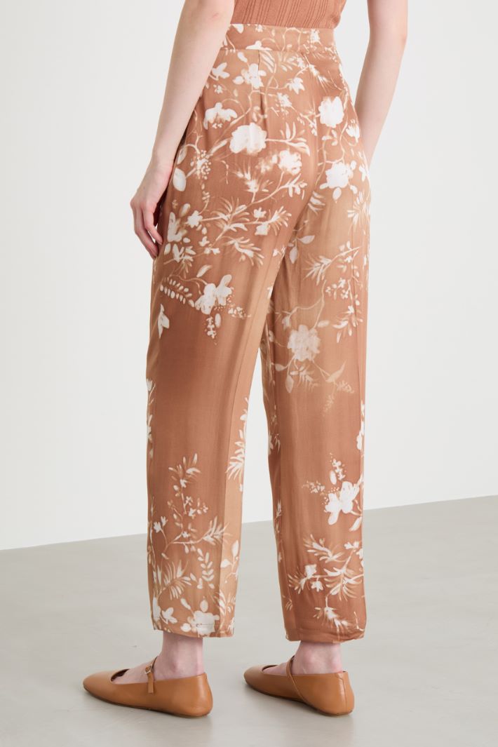 Belted cigarette trousers Intrend - 4