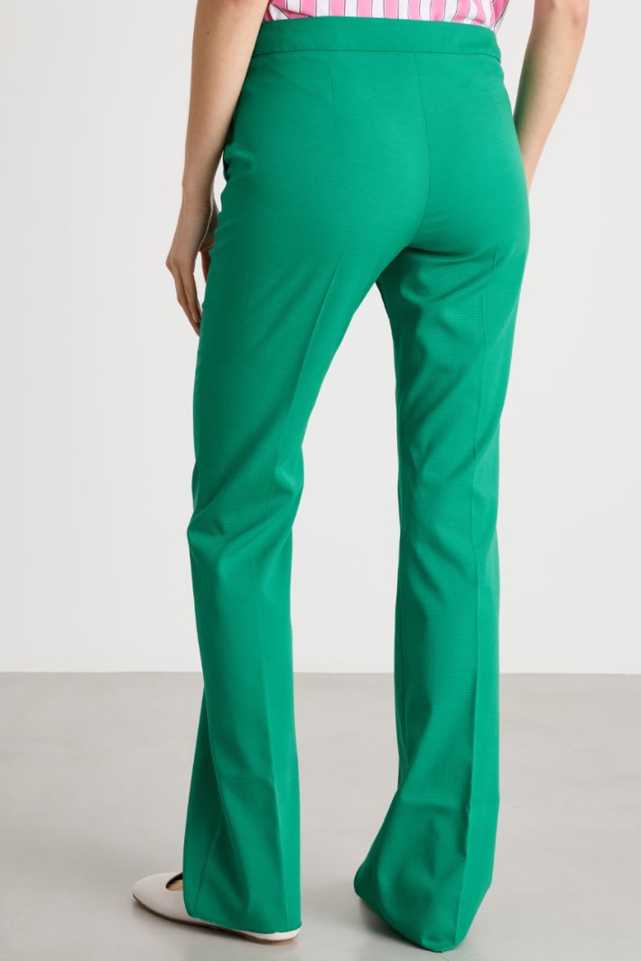 Pantalone semi flare Intrend - 4