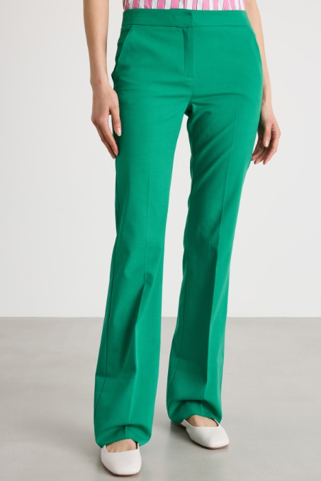 Pantalone semi flare
