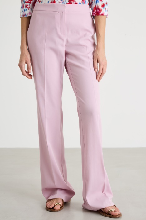 Pantalone semi flare