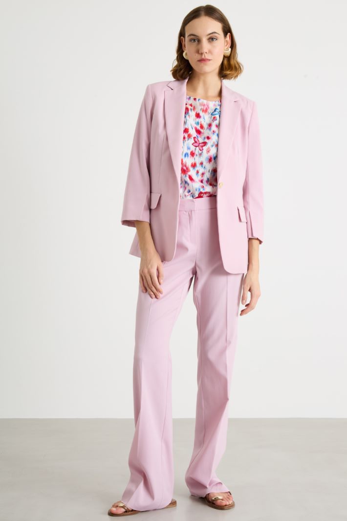 Semi-flare trousers Intrend