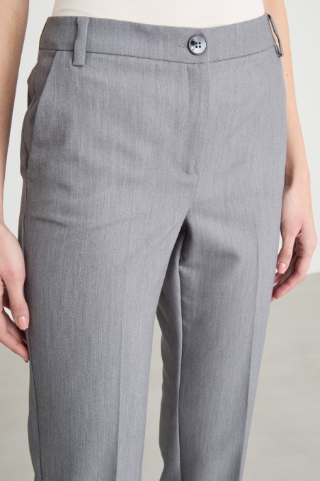 Pantalone dritto stretch