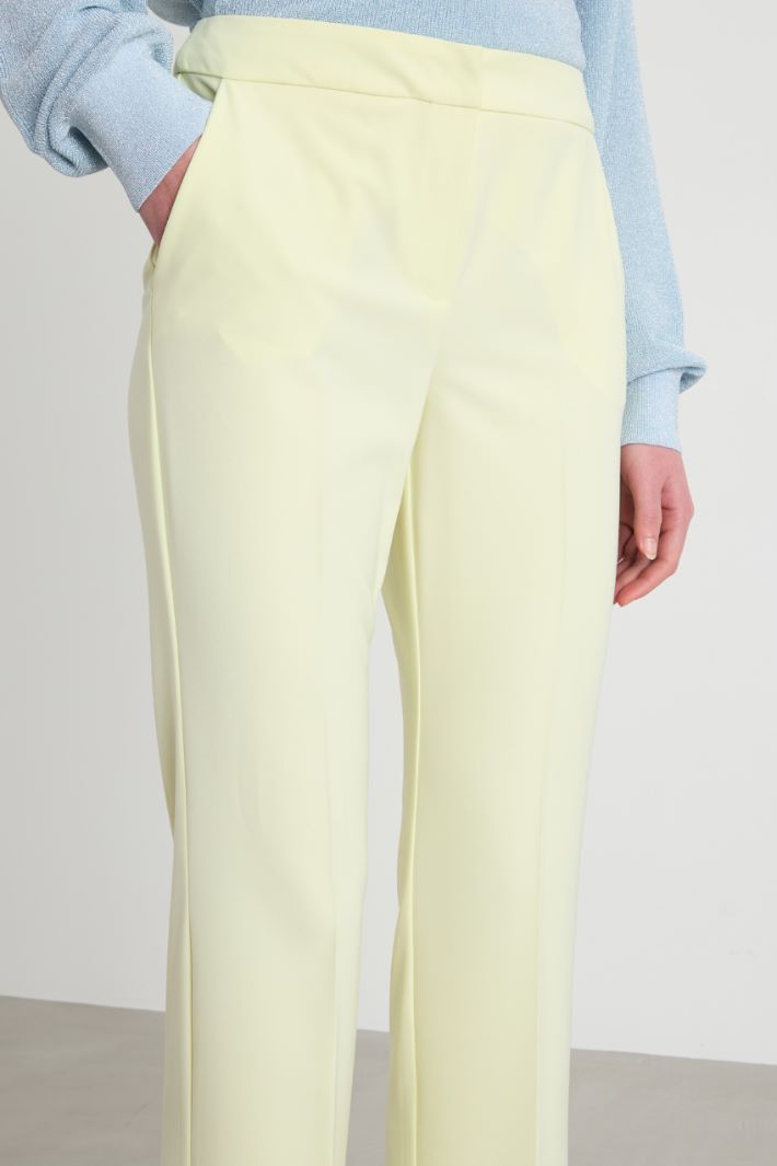 Stretch technical twill trousers Intrend - 3