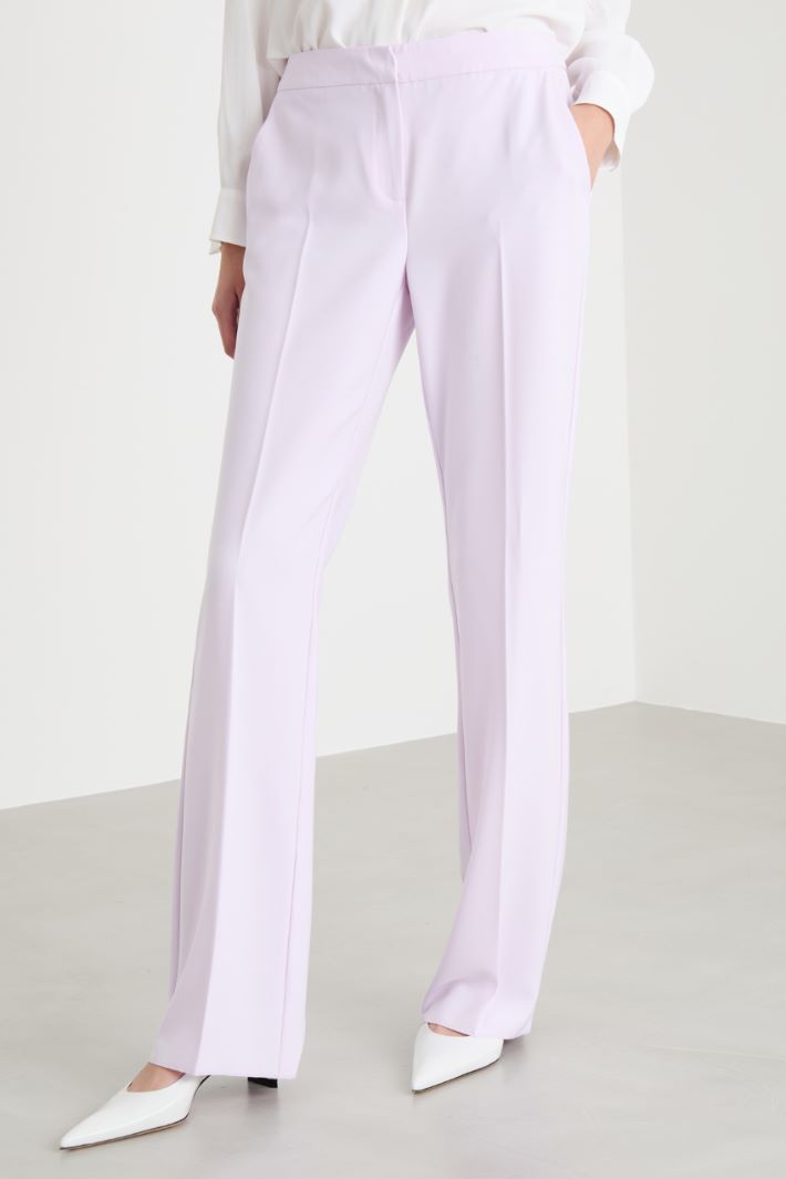 Stretch technical twill trousers Intrend - 2