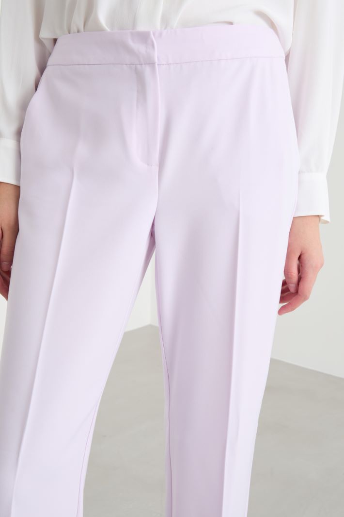 Stretch technical twill trousers Intrend - 3