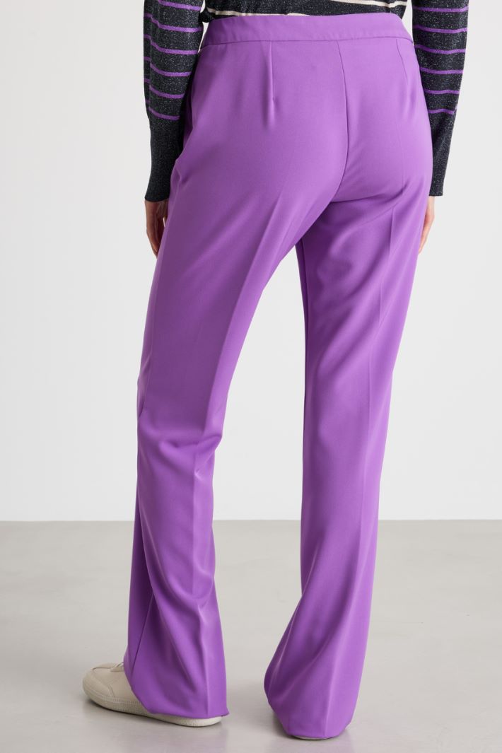 Stretch technical twill trousers Intrend - 4