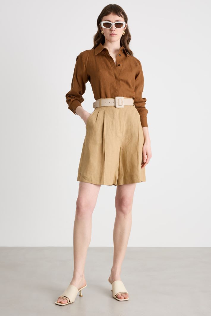 Bermuda in tela Intrend