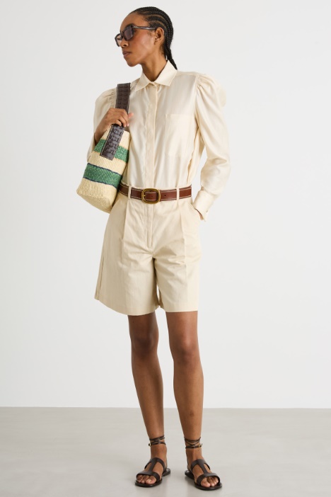 Flared Bermuda shorts Intrend