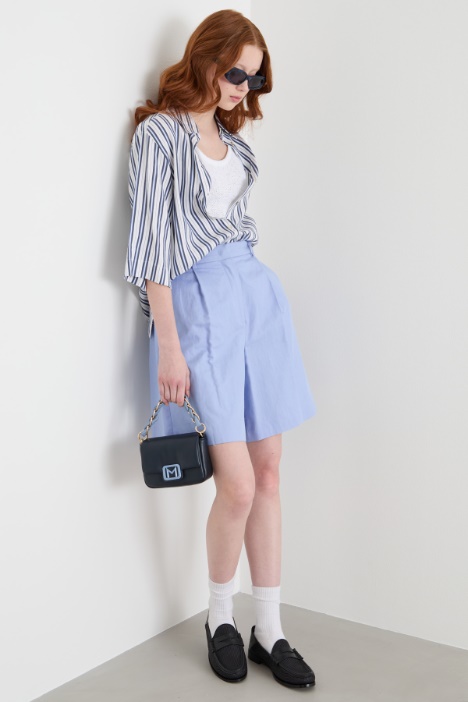 Flared Bermuda shorts Intrend