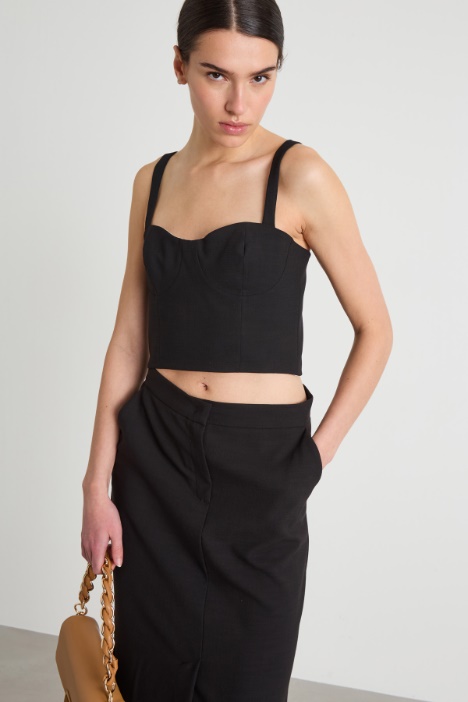 Cropped Bustier Intrend