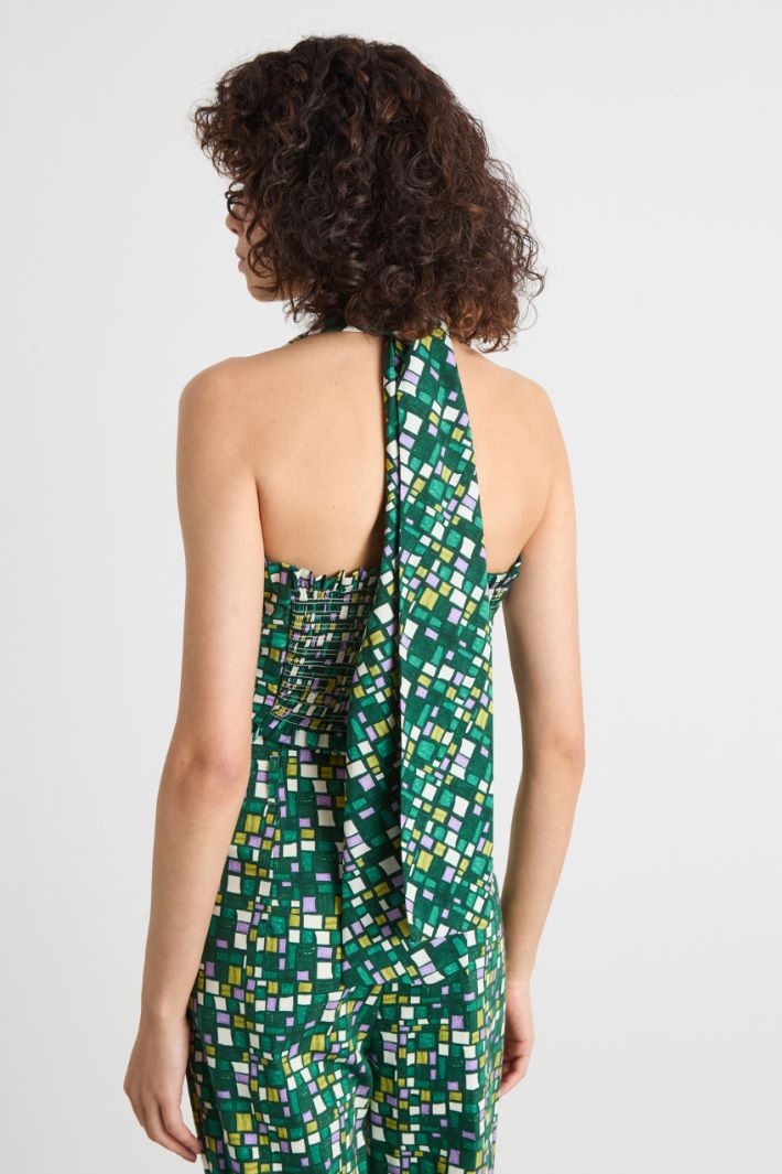 Poplin crop top Intrend - 4