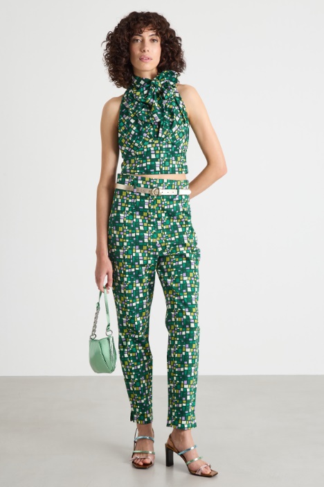 Poplin crop top Intrend