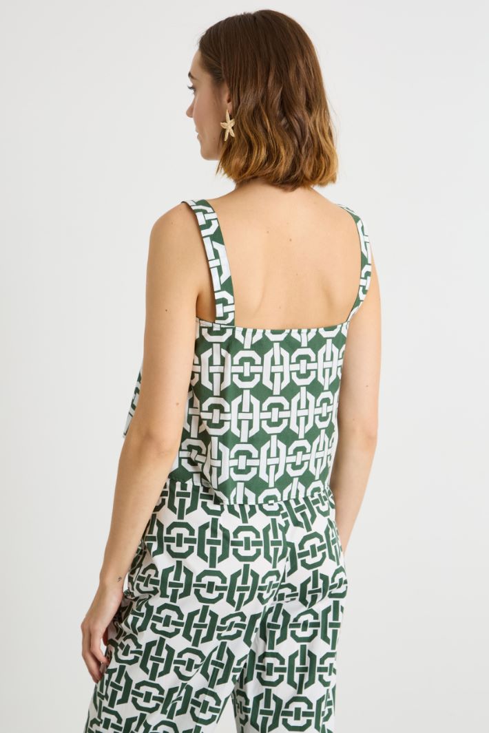 Boxy muslin top Intrend - 4