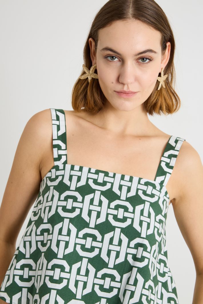 Boxy muslin top Intrend - 3