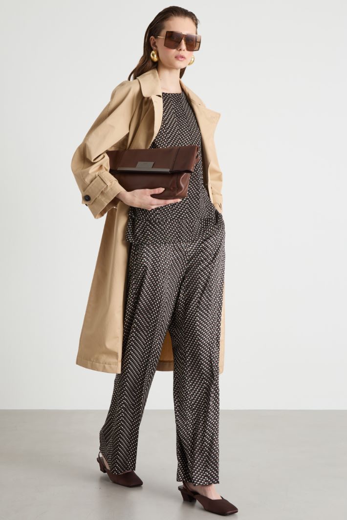 Printed georgette top Intrend