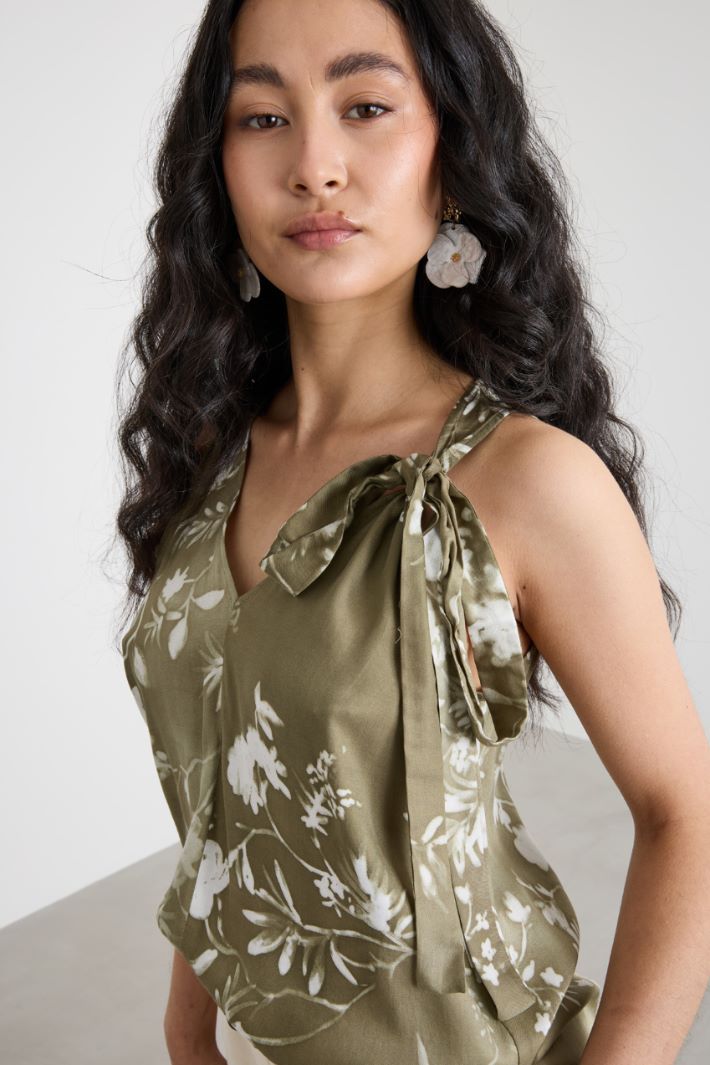 Top con fiocco Intrend - 3