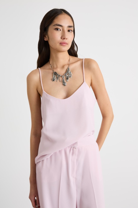 Top de raso