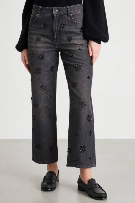 Vaqueros con lentejuelas