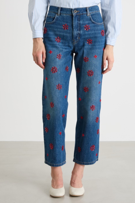 Vaqueros con lentejuelas