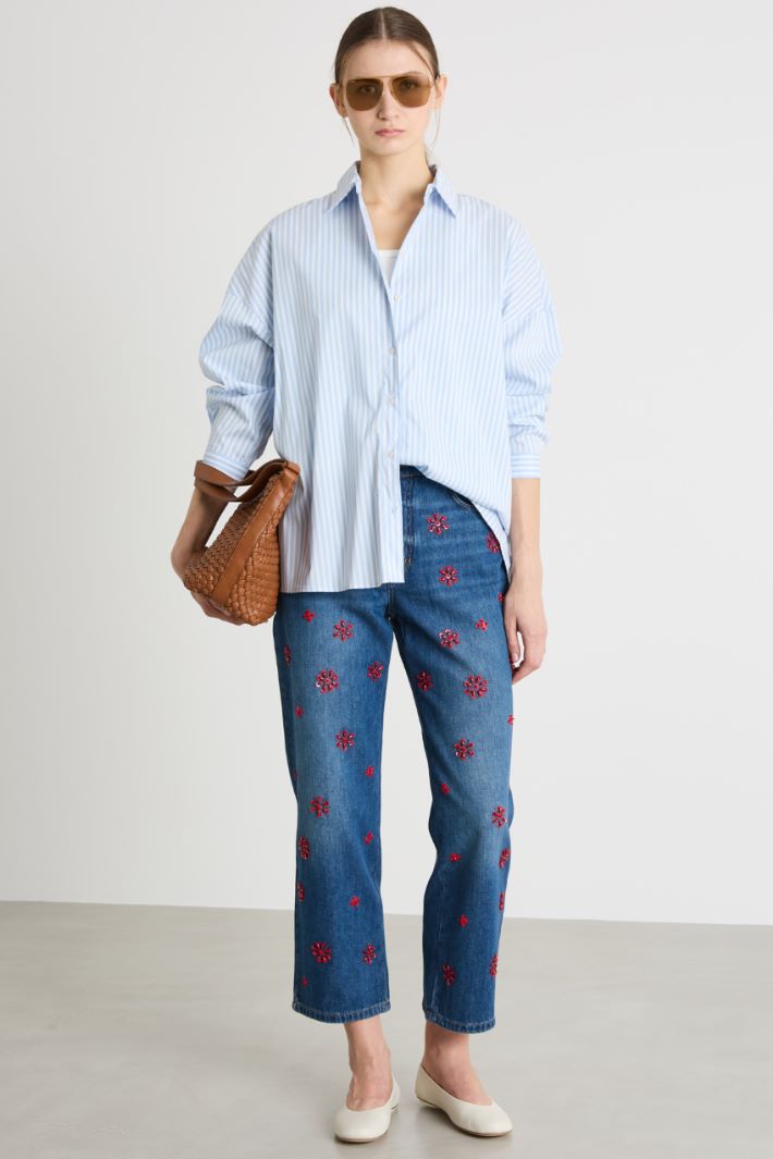 Sequin jeans Intrend