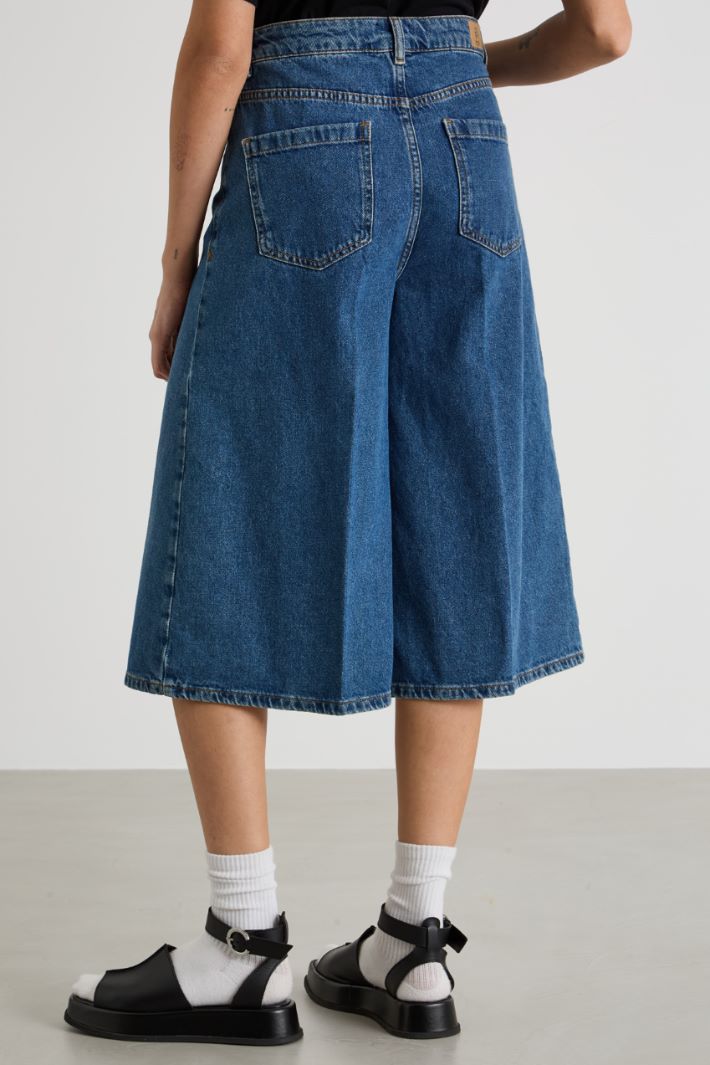 Flared culotte jeans Intrend - 4