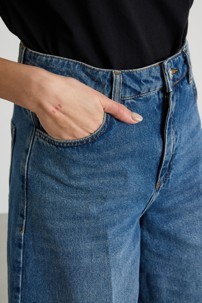 Flared culotte jeans Intrend - 3