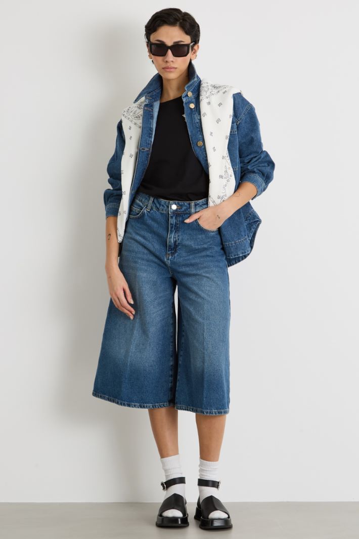 Flared culotte jeans Intrend