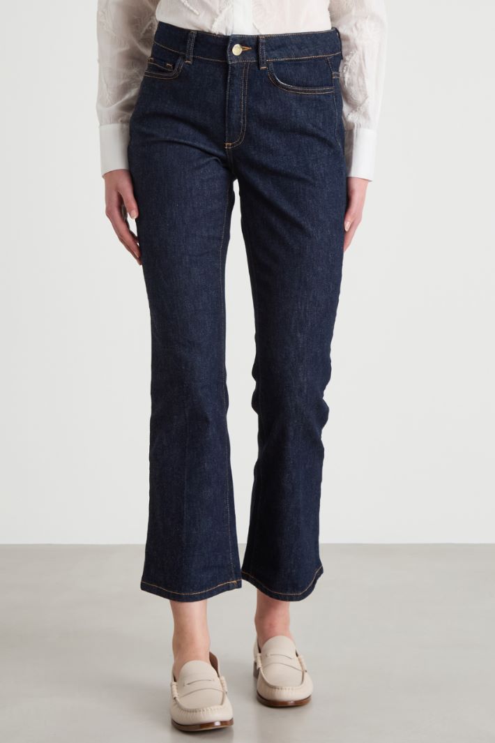 Slim-Fit Flared Jeans Intrend - 2