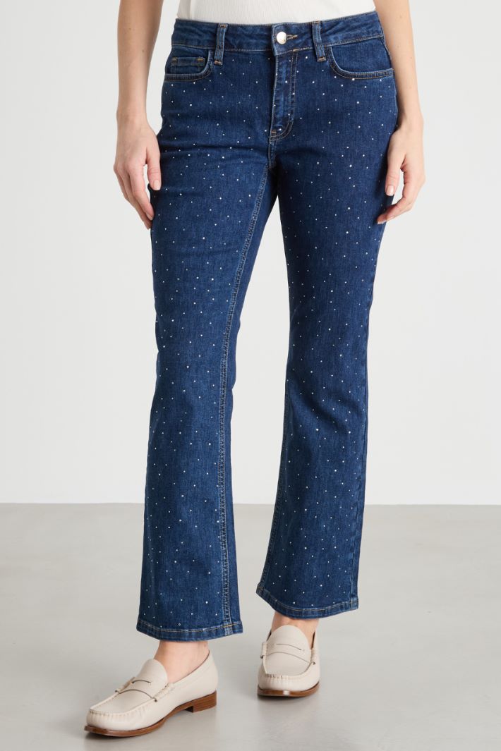 Jeans con strass Intrend - 2