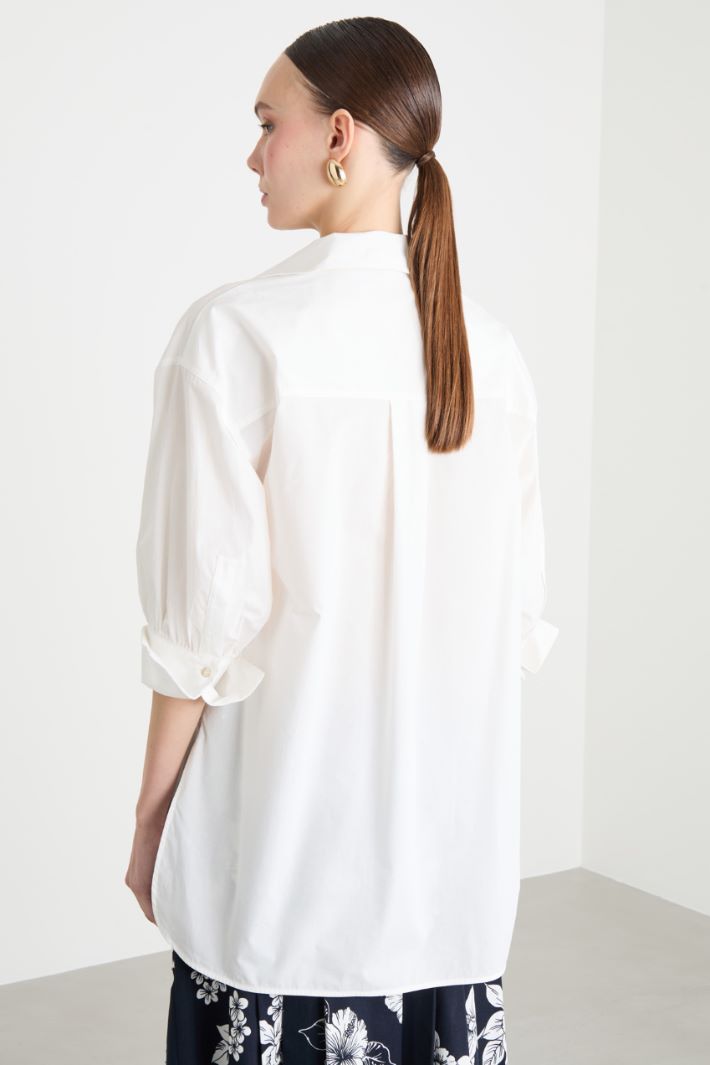 Blusa con foulard Intrend - 4