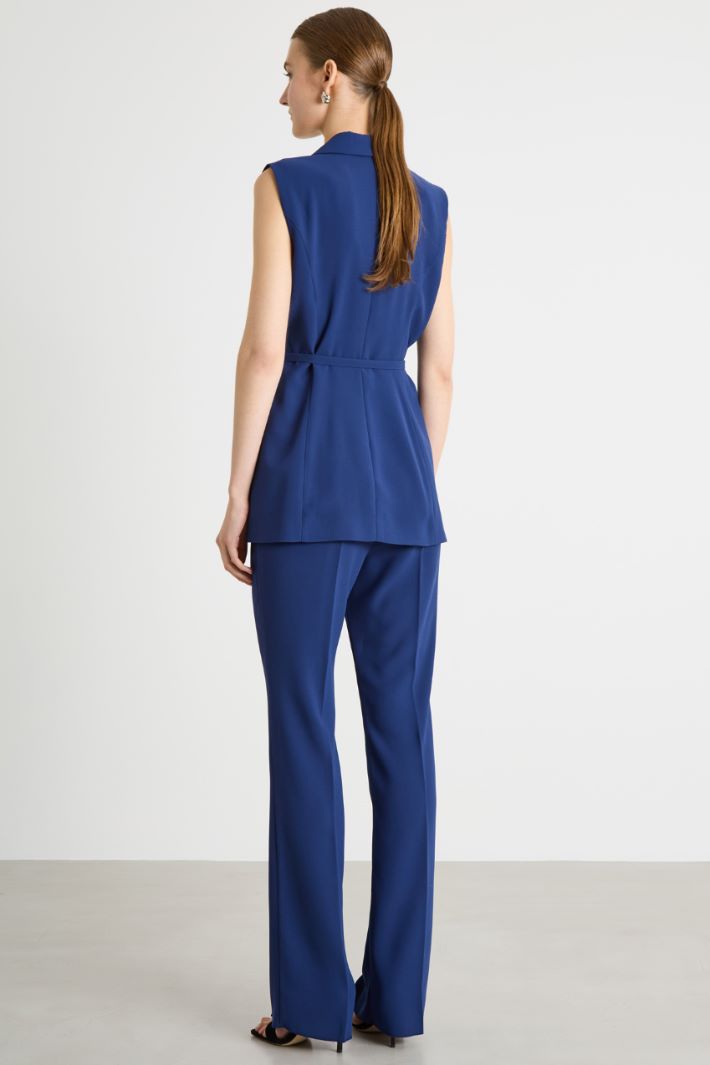 Matte Satin Waistcoat and Trousers Intrend - 2