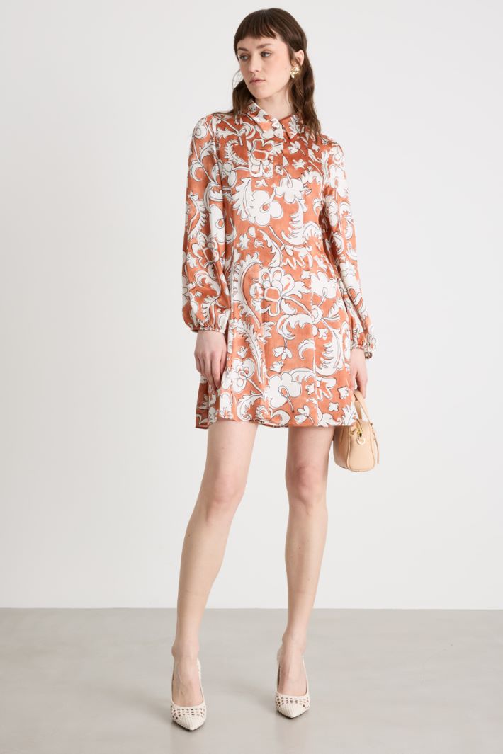 Creponne Shirt Dress Intrend