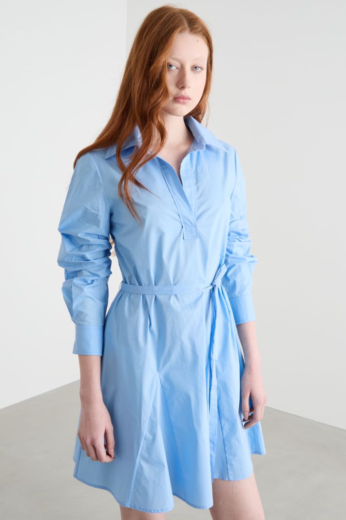 A-line poplin dress Intrend - 2