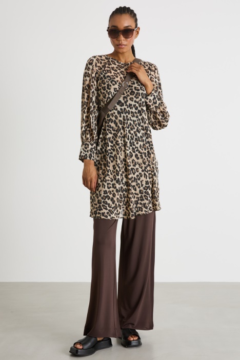 Abito con stampa animalier Intrend