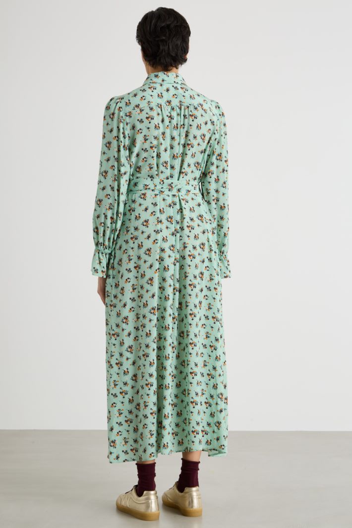 Belted shirt dress Intrend - 4