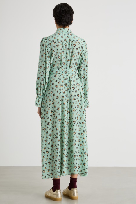 Abito chemisier con cintura