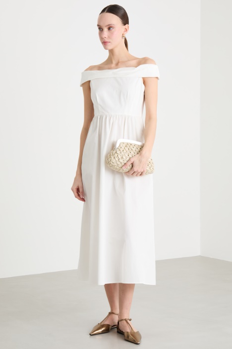 Bardot Poplin Dress Intrend