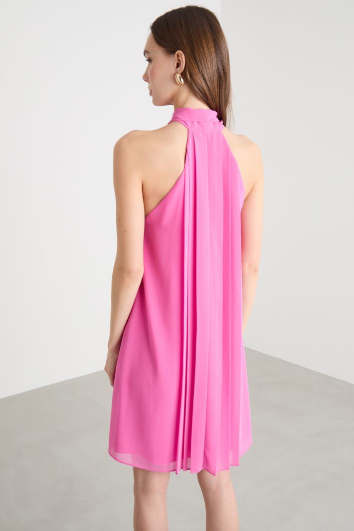 A-line georgette mini dress Intrend - 4