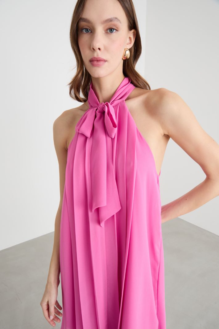 A-line georgette mini dress Intrend - 3