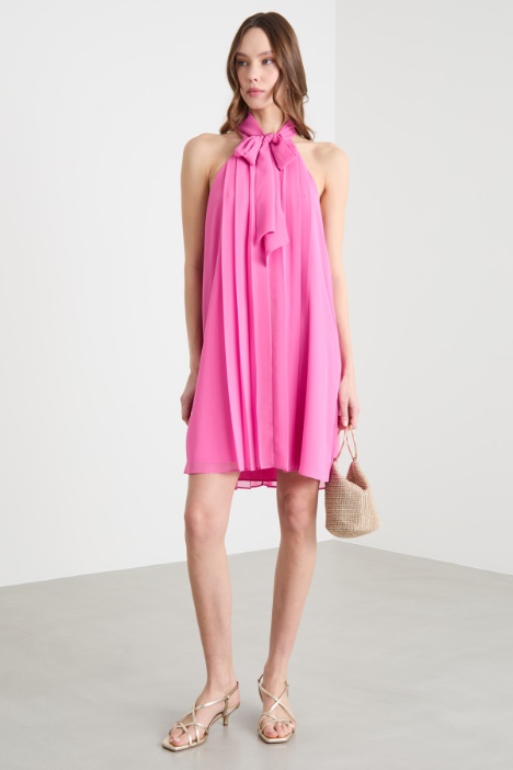 A-line georgette mini dress Intrend