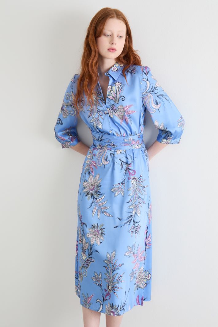 Abito in twill stampato Intrend - 2