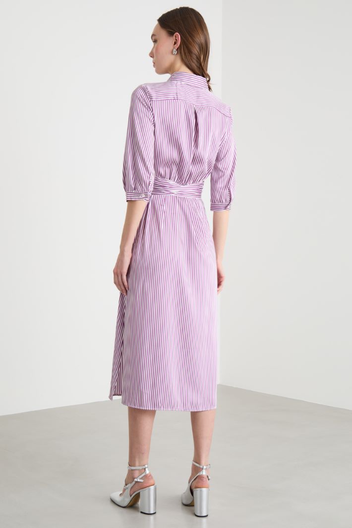 Abito in twill stampato Intrend - 4